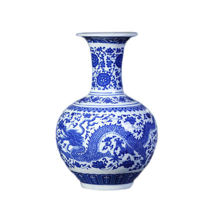 Compatible porcelain for Jahrriesnge white and blue vase cna0253 Compatible porcelain Jahrriesnge for white and blue vase cna0253