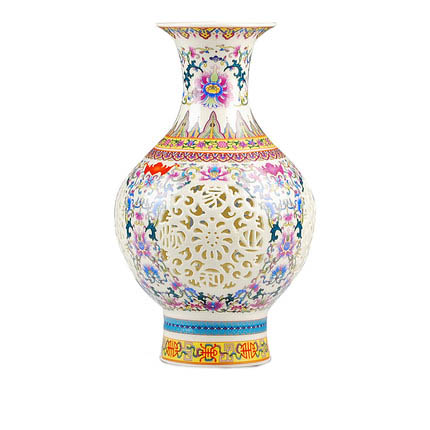 Compatible porcelain for Jahrriesnge colorful hollow vase cna0666 Compatible porcelain Jahrriesnge for colorful hollow vase cna0666