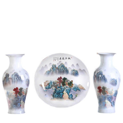 Compatible porcelain for Jahrriesnge vase set 3pcs cna1060 Compatible porcelain Jahrriesnge for vase set 3pcs cna1060