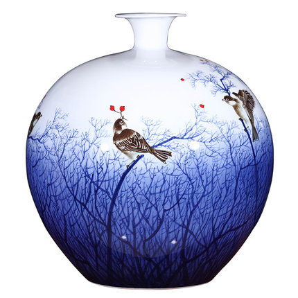 Compatible porcelain for Jahrriesnge birds trees vase cna1342 Compatible porcelain Jahrriesnge for birds trees vase cna1342