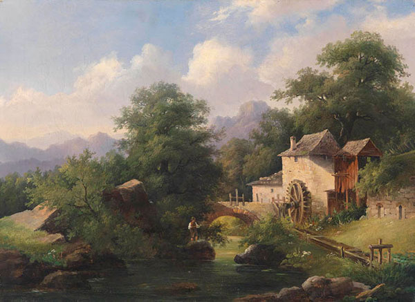 Compatible Landscape for Jahrriesnge waterwheel-lpf01195 Compatible Landscape Jahrriesnge for waterwheel-lpf01195