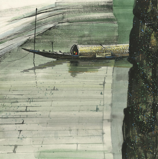 Compatible Landscape for JAHRRIESNGE small boat lpf08223 Compatible Landscape JAHRRIESNGE for small boat lpf08223