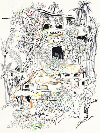 Compatible Landscape for JAHRRIESNGE houses lpf09047 Compatible Landscape JAHRRIESNGE for houses lpf09047