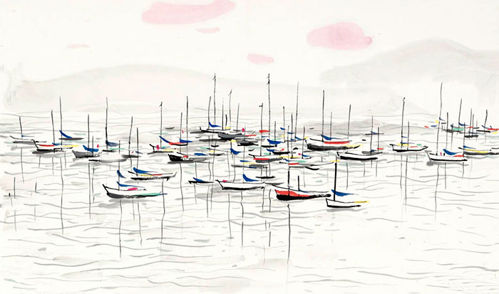 Compatible Landscape Jahrriesnge  for boats lpf09126 