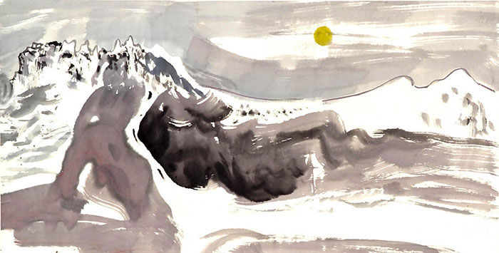 Compatible Landscape Jahrriesnge  for mountains lpf09135 