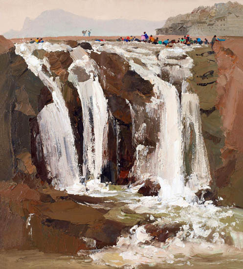 Compatible Landscape for JAHRRIESNGE waterfall lpf09310 Compatible Landscape JAHRRIESNGE for waterfall lpf09310