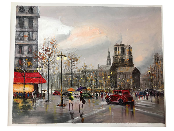 Compatible Oil Painting for JAHRRIESNGE building-lpg0022 Compatible Oil Painting JAHRRIESNGE for building-lpg0022