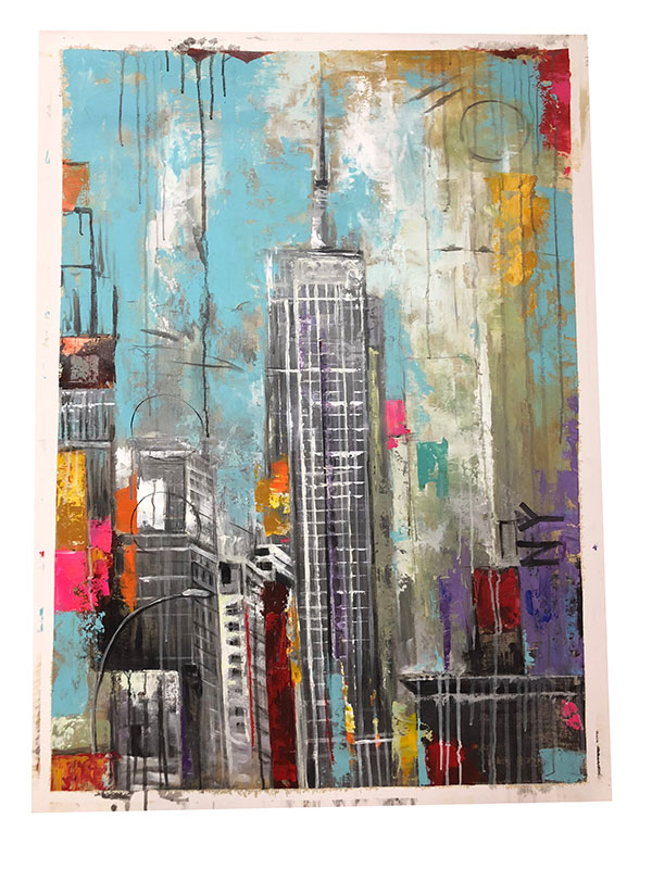 Compatible Oil Painting for JAHRRIESNGE building-lpg0028 Compatible Oil Painting JAHRRIESNGE for building-lpg0028