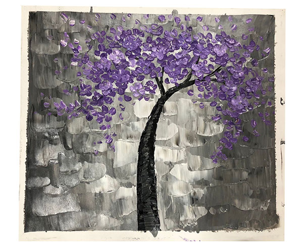 Compatible Oil Painting for JAHRRIESNGE tree-lpg0075 Compatible Oil Painting JAHRRIESNGE for tree-lpg0075