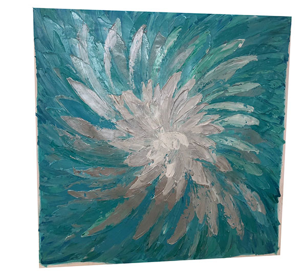 Compatible Oil Painting JAHRRIESNGE  for flower-lpg0097 