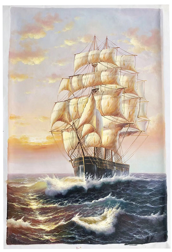 Compatible Oil Painting for JAHRRIESNGE ship-lpg0172 Compatible Oil Painting JAHRRIESNGE for ship-lpg0172