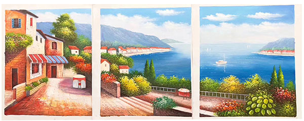 Compatible Oil Painting for JAHRRIESNGE house-lpg0264 Compatible Oil Painting JAHRRIESNGE for house-lpg0264