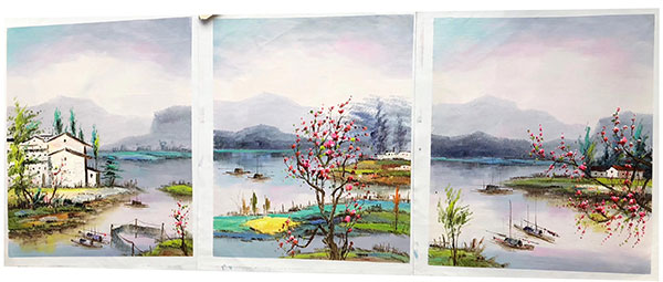 Compatible Oil Painting for JAHRRIESNGE house-lpg0266 Compatible Oil Painting JAHRRIESNGE for house-lpg0266