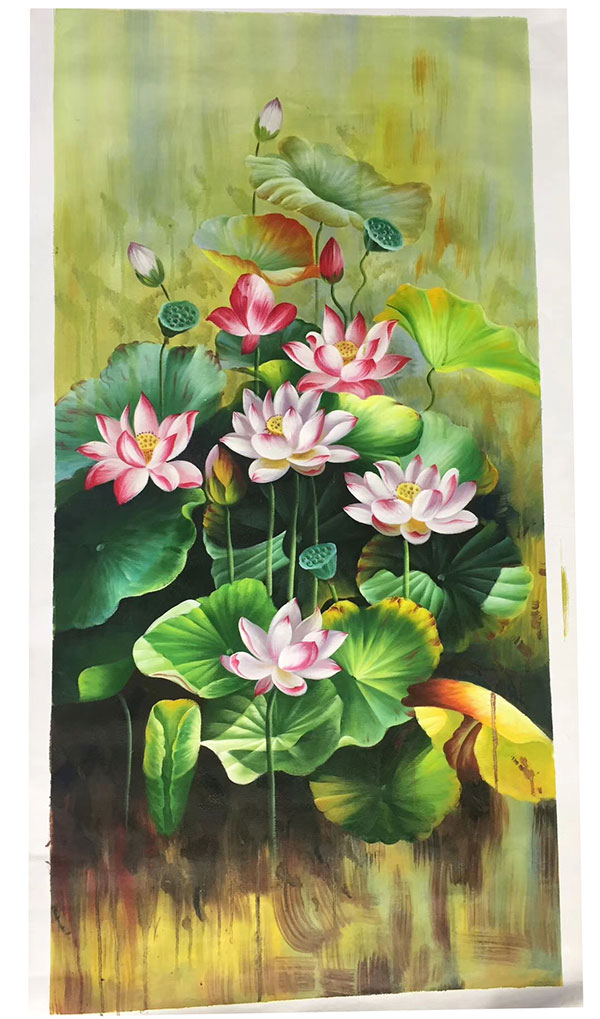 Compatible Oil Painting for JAHRRIESNGE lotus-lpg0373 Compatible Oil Painting JAHRRIESNGE for lotus-lpg0373