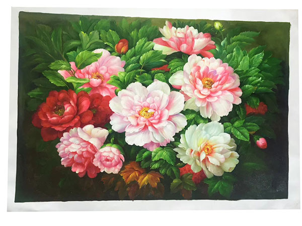 Compatible Oil Painting for JAHRRIESNGE flower-lpg0382 Compatible Oil Painting JAHRRIESNGE for flower-lpg0382