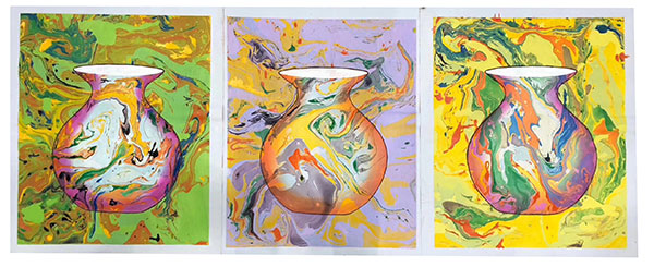 Compatible Oil Painting for JAHRRIESNGE vase-lpg417 Compatible Oil Painting JAHRRIESNGE for vase-lpg417