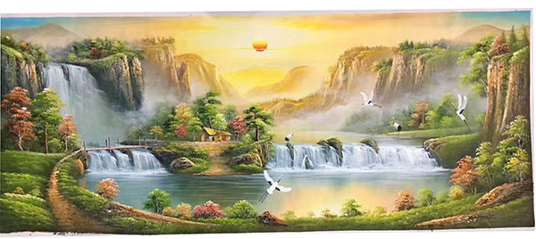 Compatible Landscape Jahrriesnge  for waterfall-lpg1188 