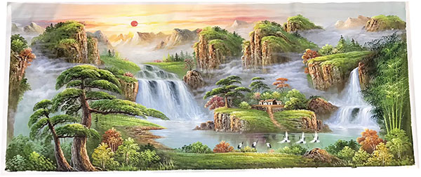 Compatible Landscape for JAHRRIESNGE waterfall-lpg1196 Compatible Landscape JAHRRIESNGE for waterfall-lpg1196