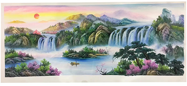 Compatible Landscape for JAHRRIESNGE waterfall-lpg1199 Compatible Landscape JAHRRIESNGE for waterfall-lpg1199