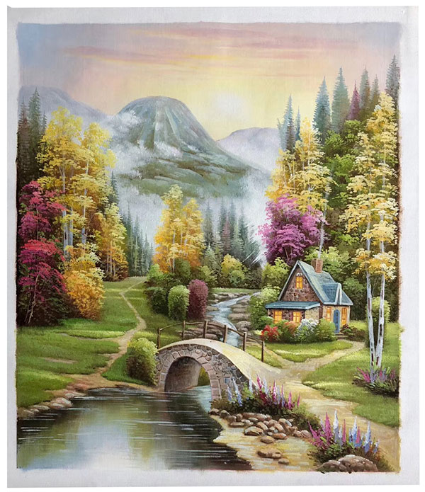 Compatible Landscape for Jahrriesnge house-bridge-river-lpg1363 Compatible Landscape Jahrriesnge for house-bridge-river-lpg1363