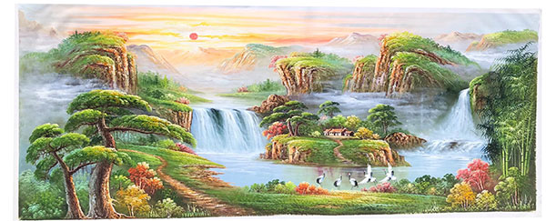 Compatible Landscape for JAHRRIESNGE sunrise-waterfall-lpg1365 Compatible Landscape JAHRRIESNGE for sunrise-waterfall-lpg1365