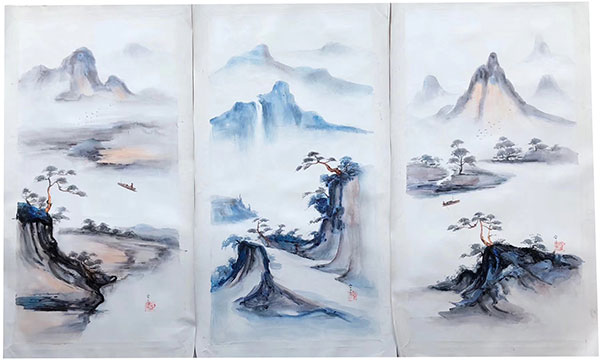 Compatible Landscape for JAHRRIESNGE boat-in-river-lpg1411 Compatible Landscape JAHRRIESNGE for boat-in-river-lpg1411