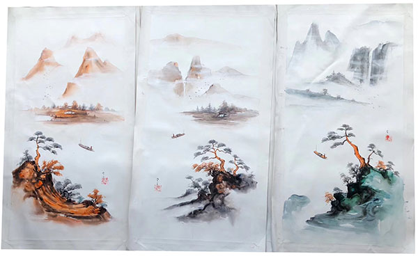 Compatible Landscape for JAHRRIESNGE boat-in-river-lpg1412 Compatible Landscape JAHRRIESNGE for boat-in-river-lpg1412