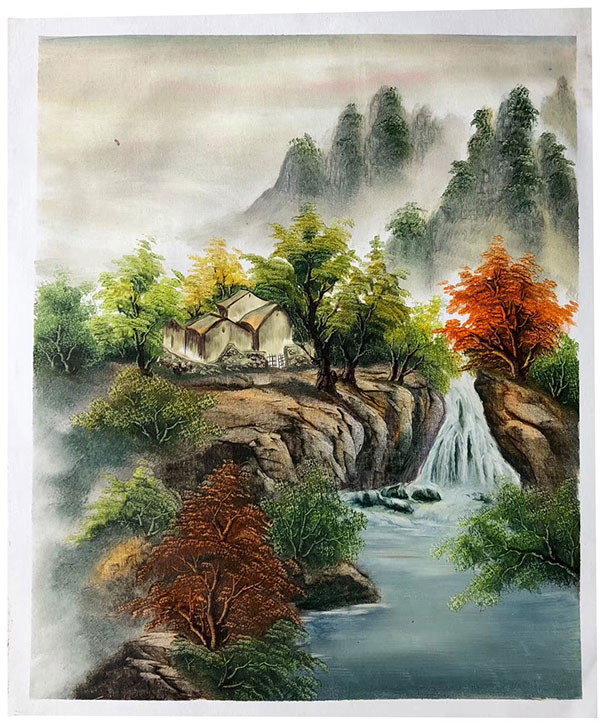 Compatible Landscape for JAHRRIESNGE waterfall-lpg1674 Compatible Landscape JAHRRIESNGE for waterfall-lpg1674