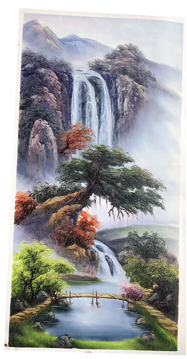 Compatible Landscape for JAHRRIESNGE waterfall-lpg1765 Compatible Landscape JAHRRIESNGE for waterfall-lpg1765