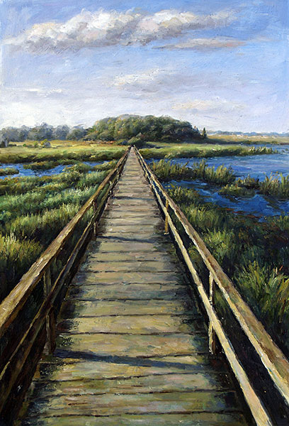 Compatible Landscape Jahrriesnge  for wooden bridge lpg2439 