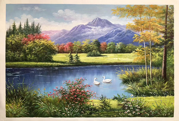 Compatible Landscape for JAHRRIESNGE swans lpg2471 Compatible Landscape JAHRRIESNGE for swans lpg2471