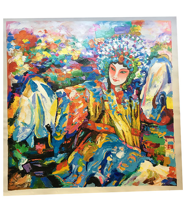 Compatible Portrait for Jahrriesnge Peking Opera lpg2707 Compatible Portrait Jahrriesnge for Peking Opera lpg2707